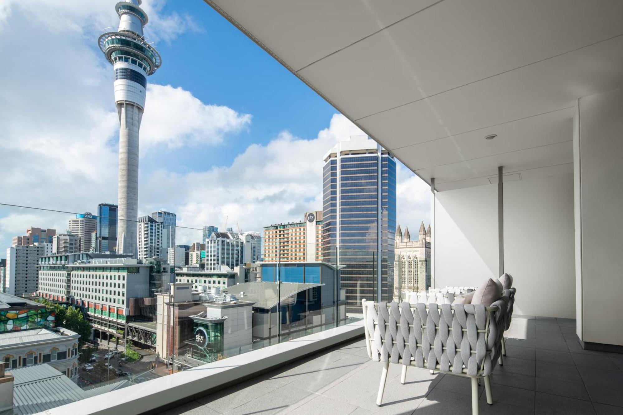 Quest On Hobson Serviced Apartments Auckland Exterior foto